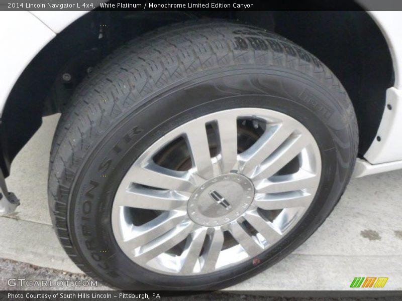 White Platinum / Monochrome Limited Edition Canyon 2014 Lincoln Navigator L 4x4