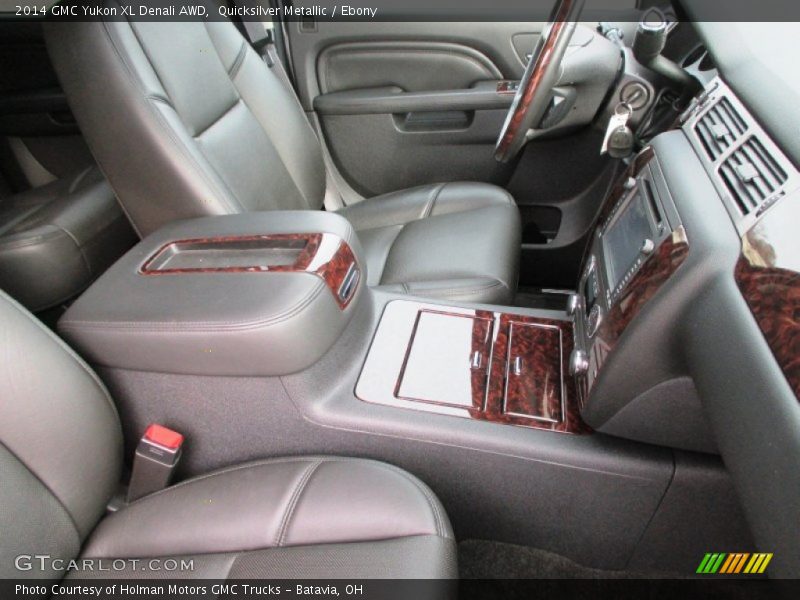 Quicksilver Metallic / Ebony 2014 GMC Yukon XL Denali AWD