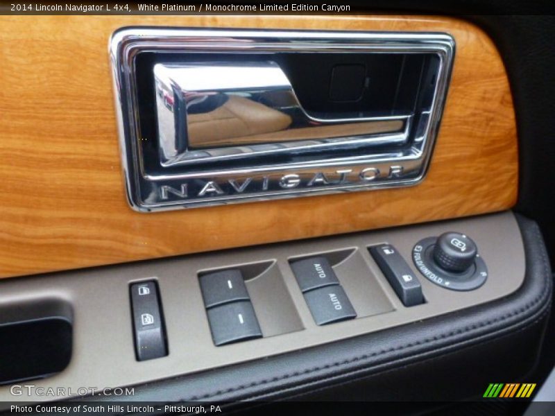 Controls of 2014 Navigator L 4x4