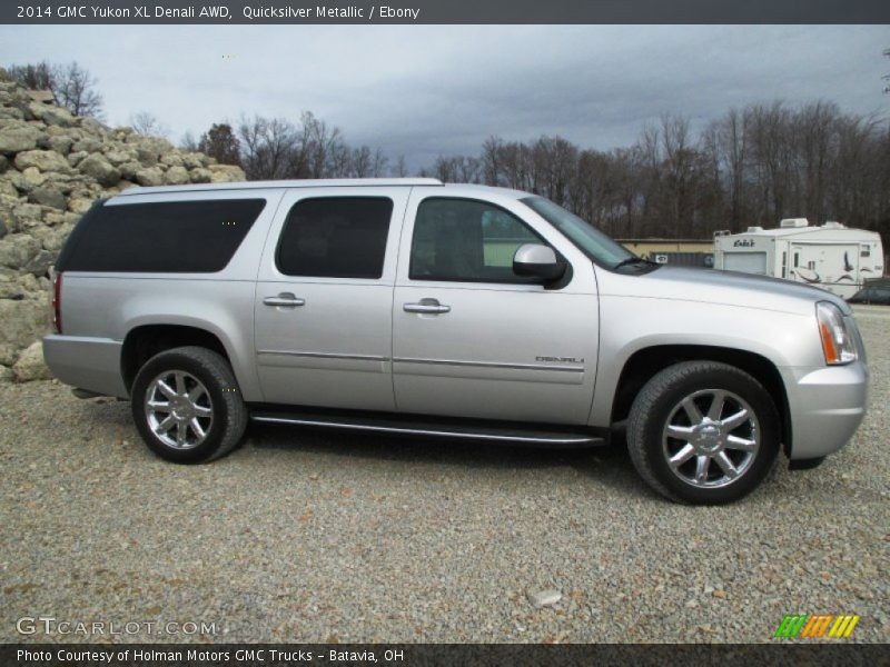 Quicksilver Metallic / Ebony 2014 GMC Yukon XL Denali AWD