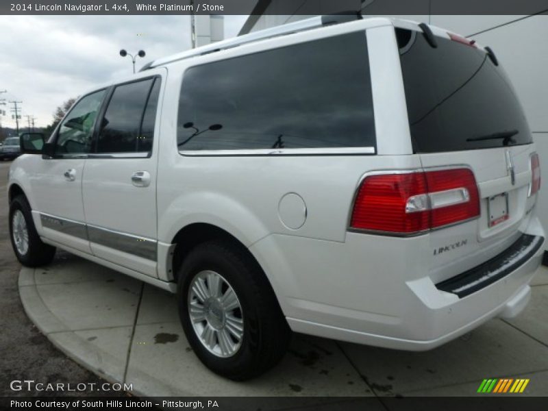White Platinum / Stone 2014 Lincoln Navigator L 4x4