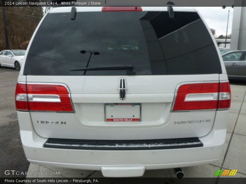 White Platinum / Stone 2014 Lincoln Navigator L 4x4