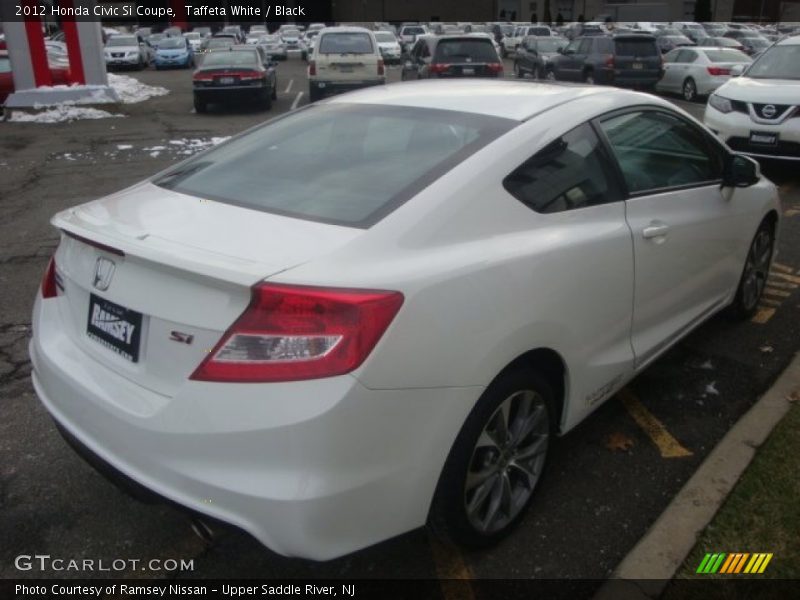 Taffeta White / Black 2012 Honda Civic Si Coupe