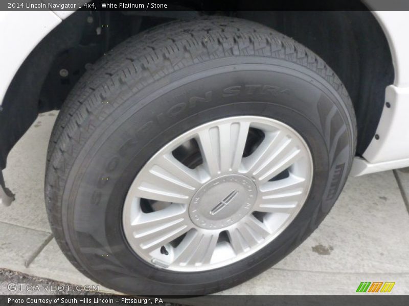 White Platinum / Stone 2014 Lincoln Navigator L 4x4