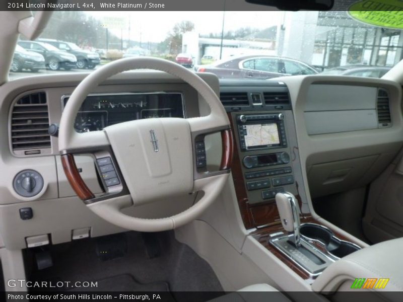 White Platinum / Stone 2014 Lincoln Navigator L 4x4
