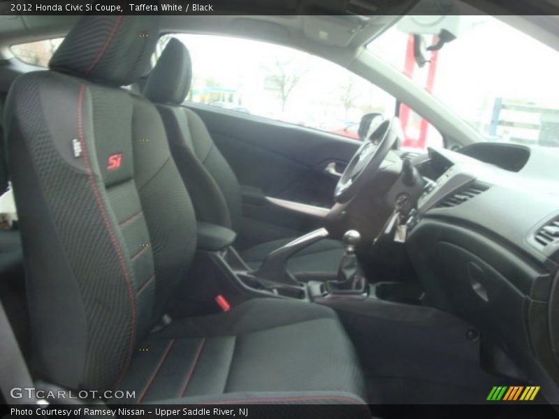 Taffeta White / Black 2012 Honda Civic Si Coupe