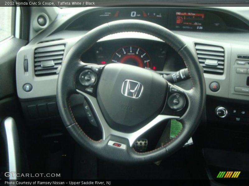 Taffeta White / Black 2012 Honda Civic Si Coupe