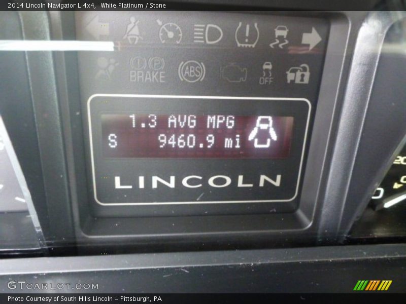 White Platinum / Stone 2014 Lincoln Navigator L 4x4