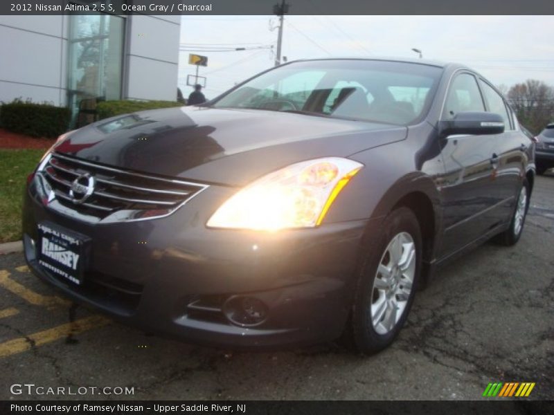 Ocean Gray / Charcoal 2012 Nissan Altima 2.5 S