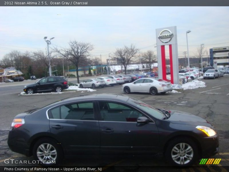 Ocean Gray / Charcoal 2012 Nissan Altima 2.5 S