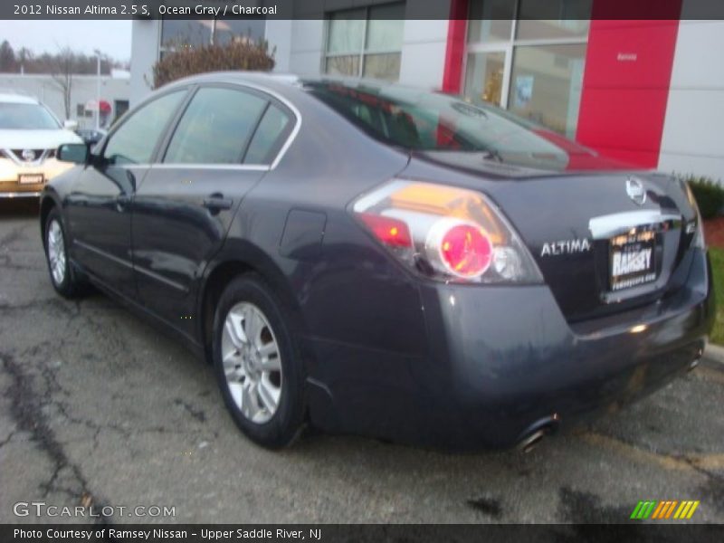 Ocean Gray / Charcoal 2012 Nissan Altima 2.5 S