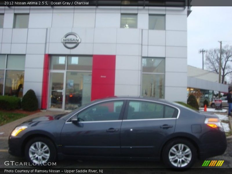 Ocean Gray / Charcoal 2012 Nissan Altima 2.5 S