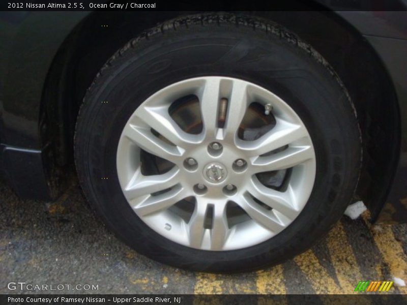 Ocean Gray / Charcoal 2012 Nissan Altima 2.5 S