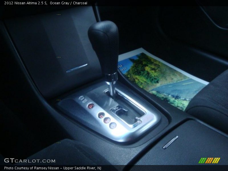 Ocean Gray / Charcoal 2012 Nissan Altima 2.5 S