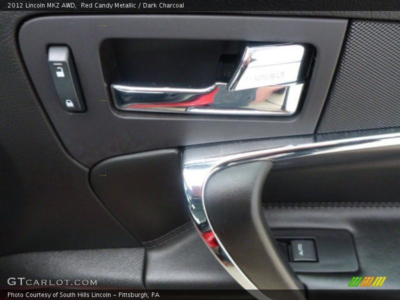 Red Candy Metallic / Dark Charcoal 2012 Lincoln MKZ AWD