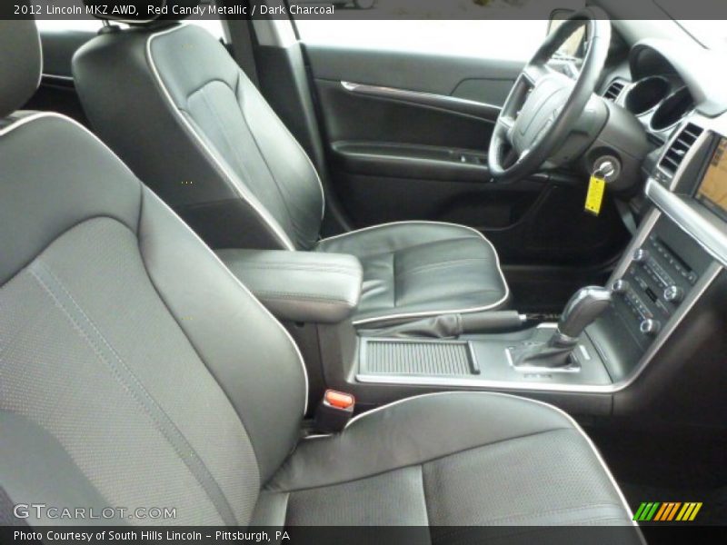 Red Candy Metallic / Dark Charcoal 2012 Lincoln MKZ AWD