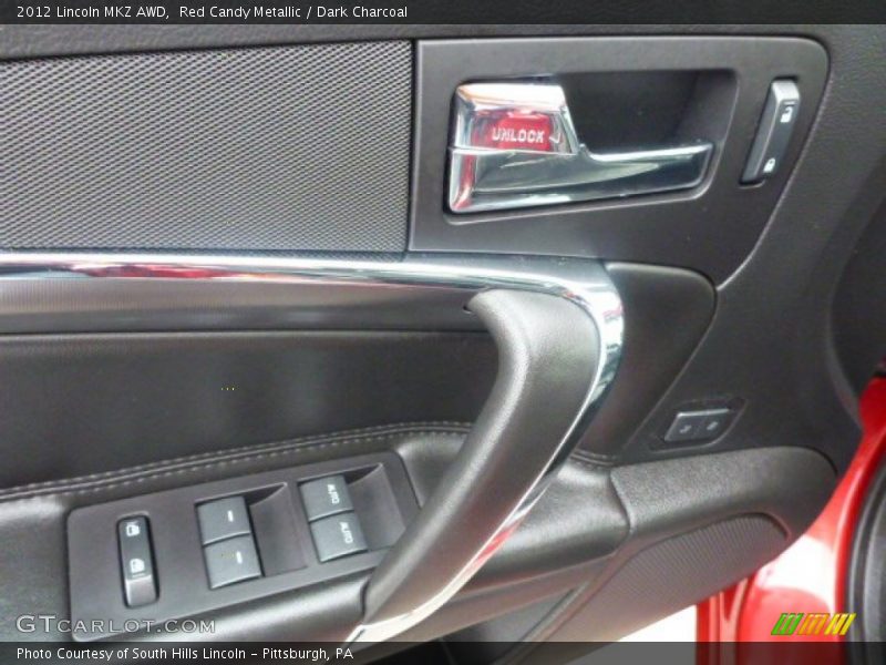 Red Candy Metallic / Dark Charcoal 2012 Lincoln MKZ AWD