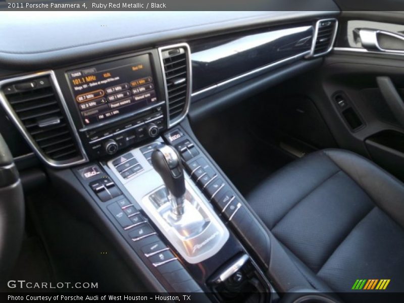 Ruby Red Metallic / Black 2011 Porsche Panamera 4