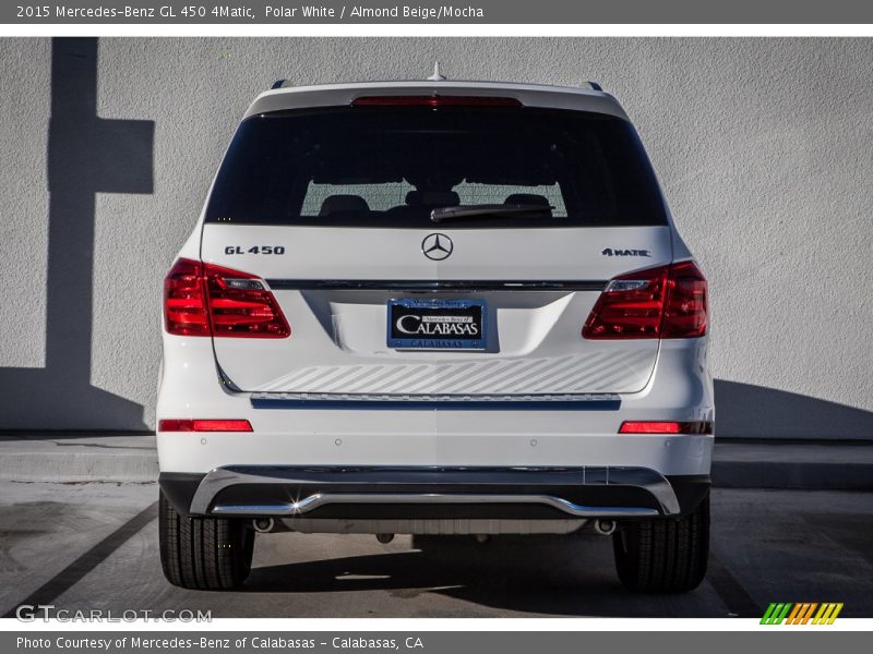 Polar White / Almond Beige/Mocha 2015 Mercedes-Benz GL 450 4Matic