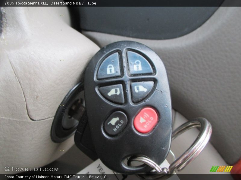 Desert Sand Mica / Taupe 2006 Toyota Sienna XLE
