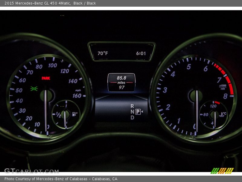 Black / Black 2015 Mercedes-Benz GL 450 4Matic