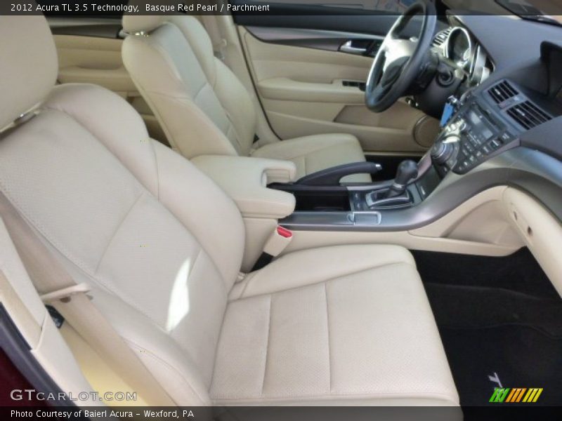 Basque Red Pearl / Parchment 2012 Acura TL 3.5 Technology