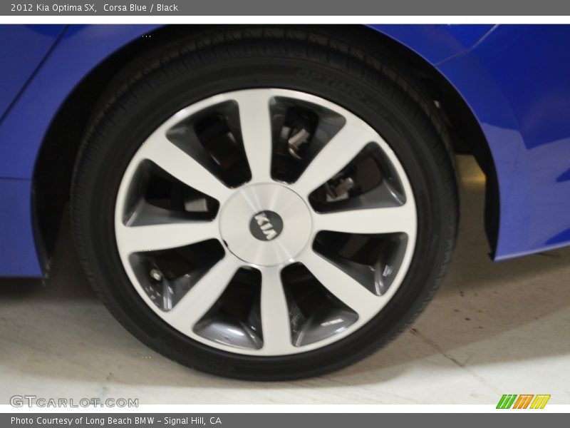 Corsa Blue / Black 2012 Kia Optima SX