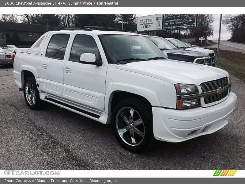 Summit White / Tan/Neutral 2006 Chevrolet Avalanche LT 4x4