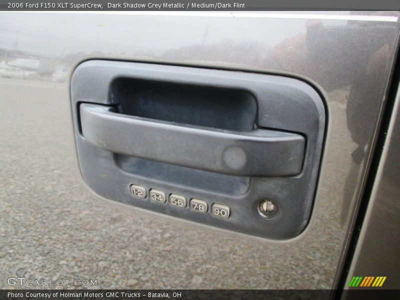 Dark Shadow Grey Metallic / Medium/Dark Flint 2006 Ford F150 XLT SuperCrew
