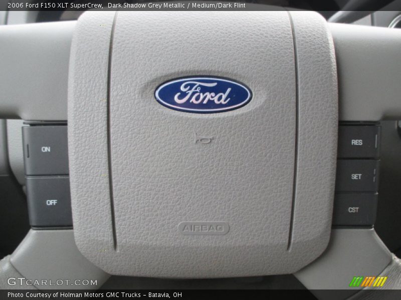 Dark Shadow Grey Metallic / Medium/Dark Flint 2006 Ford F150 XLT SuperCrew