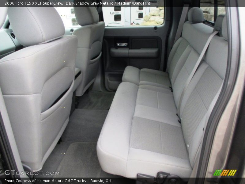 Dark Shadow Grey Metallic / Medium/Dark Flint 2006 Ford F150 XLT SuperCrew