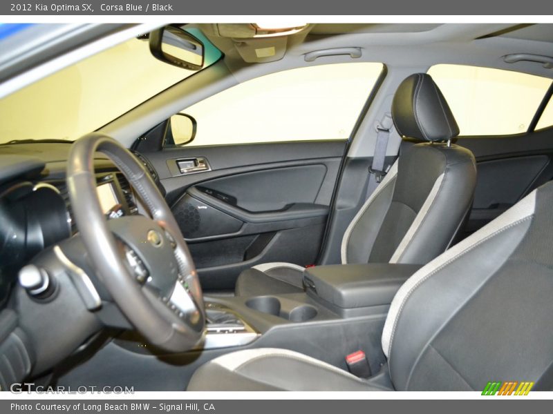 Corsa Blue / Black 2012 Kia Optima SX