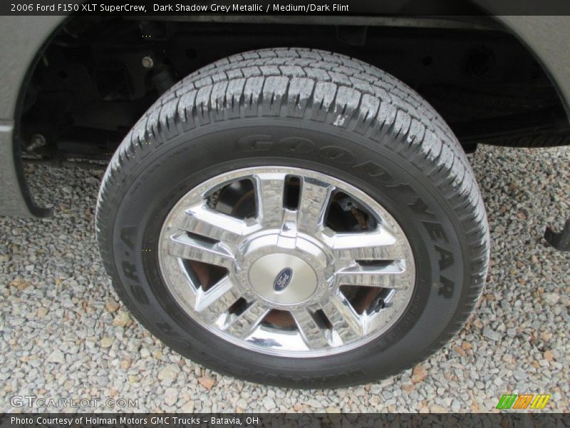 Dark Shadow Grey Metallic / Medium/Dark Flint 2006 Ford F150 XLT SuperCrew