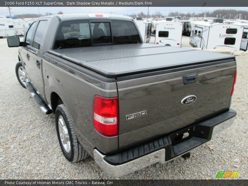 Dark Shadow Grey Metallic / Medium/Dark Flint 2006 Ford F150 XLT SuperCrew