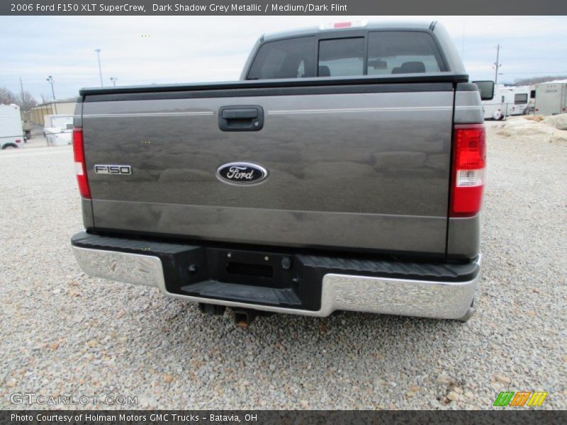 Dark Shadow Grey Metallic / Medium/Dark Flint 2006 Ford F150 XLT SuperCrew