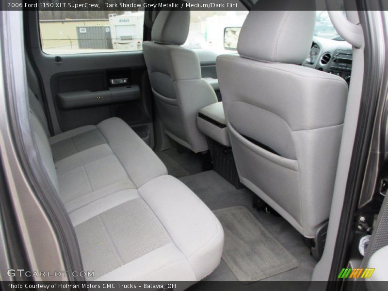 Dark Shadow Grey Metallic / Medium/Dark Flint 2006 Ford F150 XLT SuperCrew