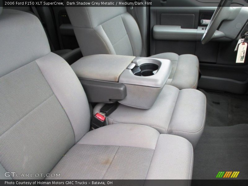 Dark Shadow Grey Metallic / Medium/Dark Flint 2006 Ford F150 XLT SuperCrew