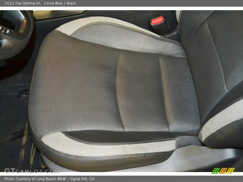 Corsa Blue / Black 2012 Kia Optima SX