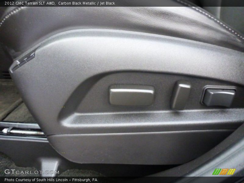 Carbon Black Metallic / Jet Black 2012 GMC Terrain SLT AWD