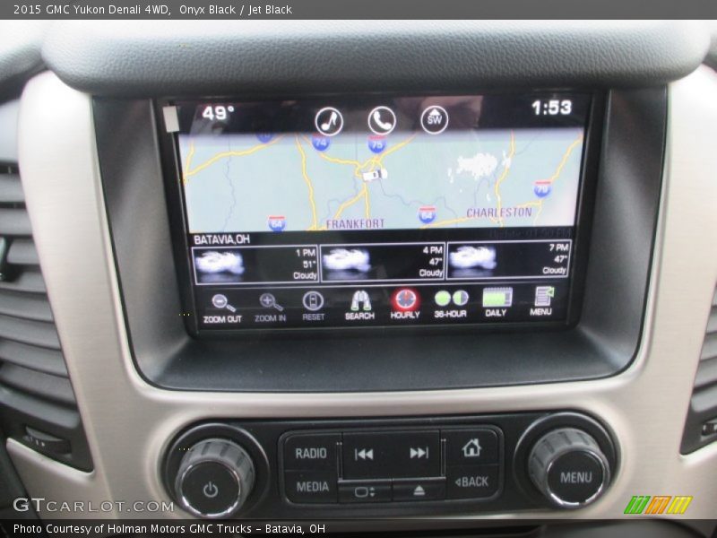 Onyx Black / Jet Black 2015 GMC Yukon Denali 4WD