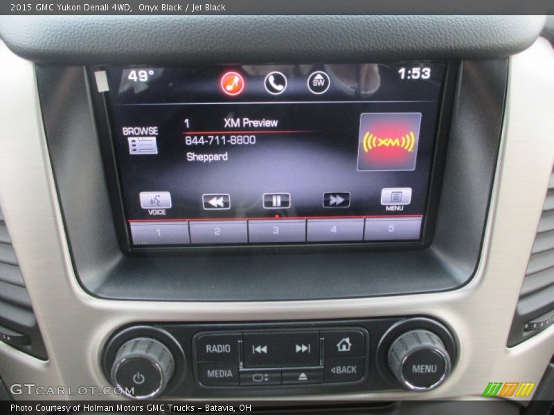 Onyx Black / Jet Black 2015 GMC Yukon Denali 4WD