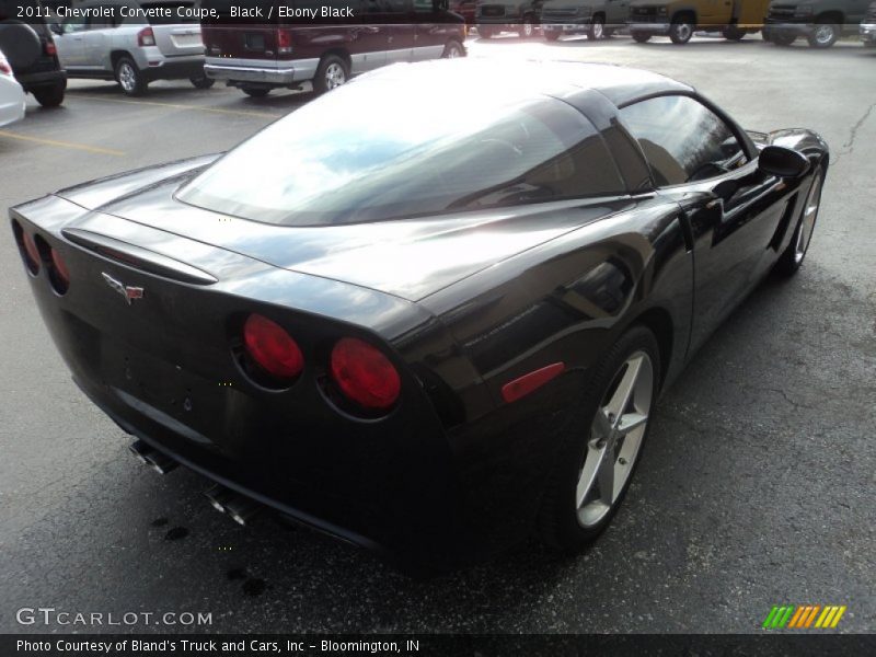 Black / Ebony Black 2011 Chevrolet Corvette Coupe