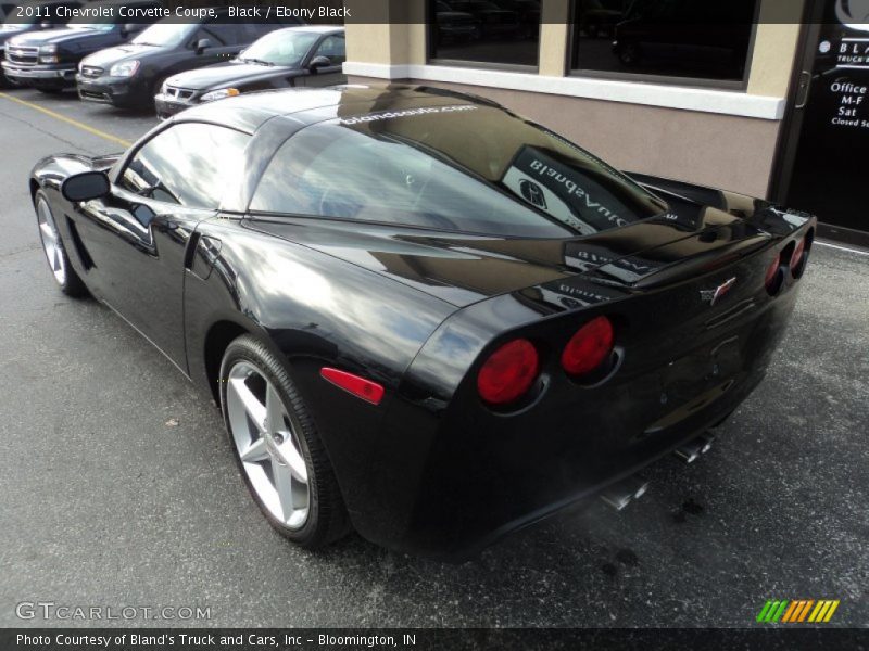 Black / Ebony Black 2011 Chevrolet Corvette Coupe