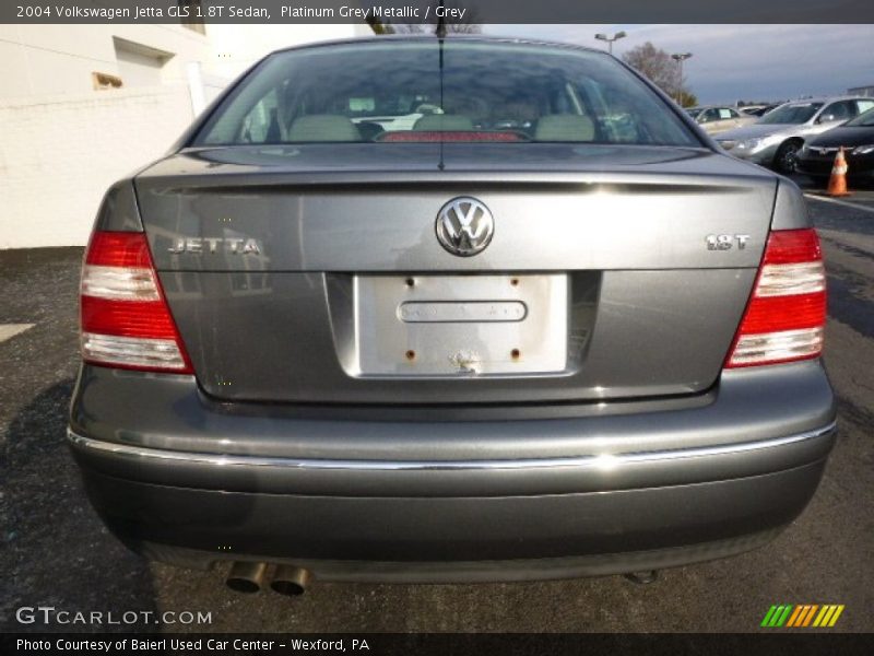 Platinum Grey Metallic / Grey 2004 Volkswagen Jetta GLS 1.8T Sedan