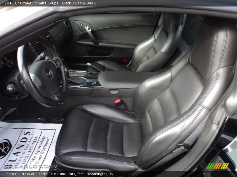 Black / Ebony Black 2011 Chevrolet Corvette Coupe