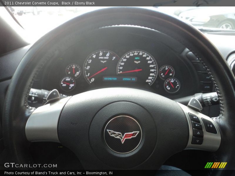 Black / Ebony Black 2011 Chevrolet Corvette Coupe