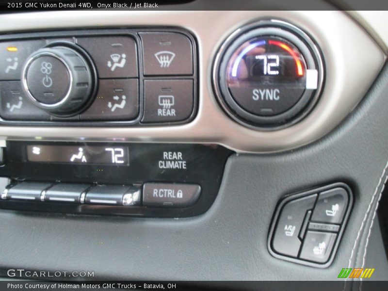 Onyx Black / Jet Black 2015 GMC Yukon Denali 4WD