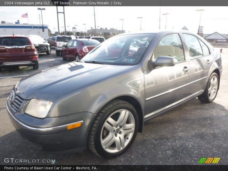 Platinum Grey Metallic / Grey 2004 Volkswagen Jetta GLS 1.8T Sedan