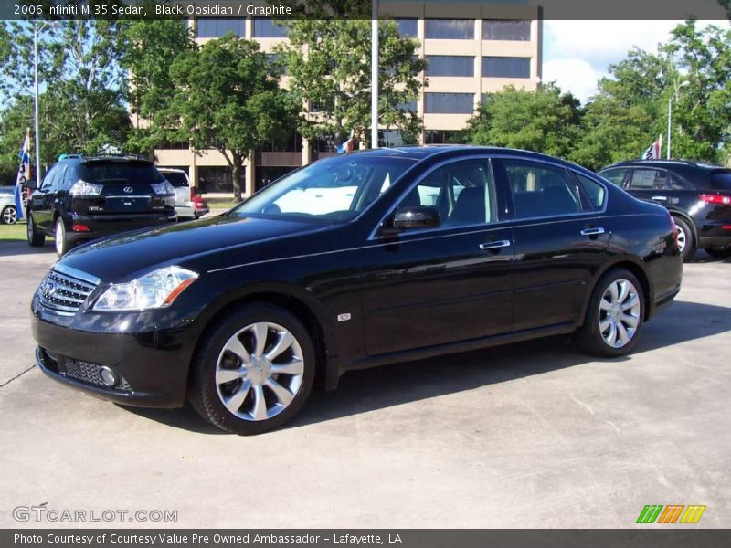 Black Obsidian / Graphite 2006 Infiniti M 35 Sedan