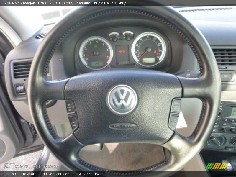 Platinum Grey Metallic / Grey 2004 Volkswagen Jetta GLS 1.8T Sedan